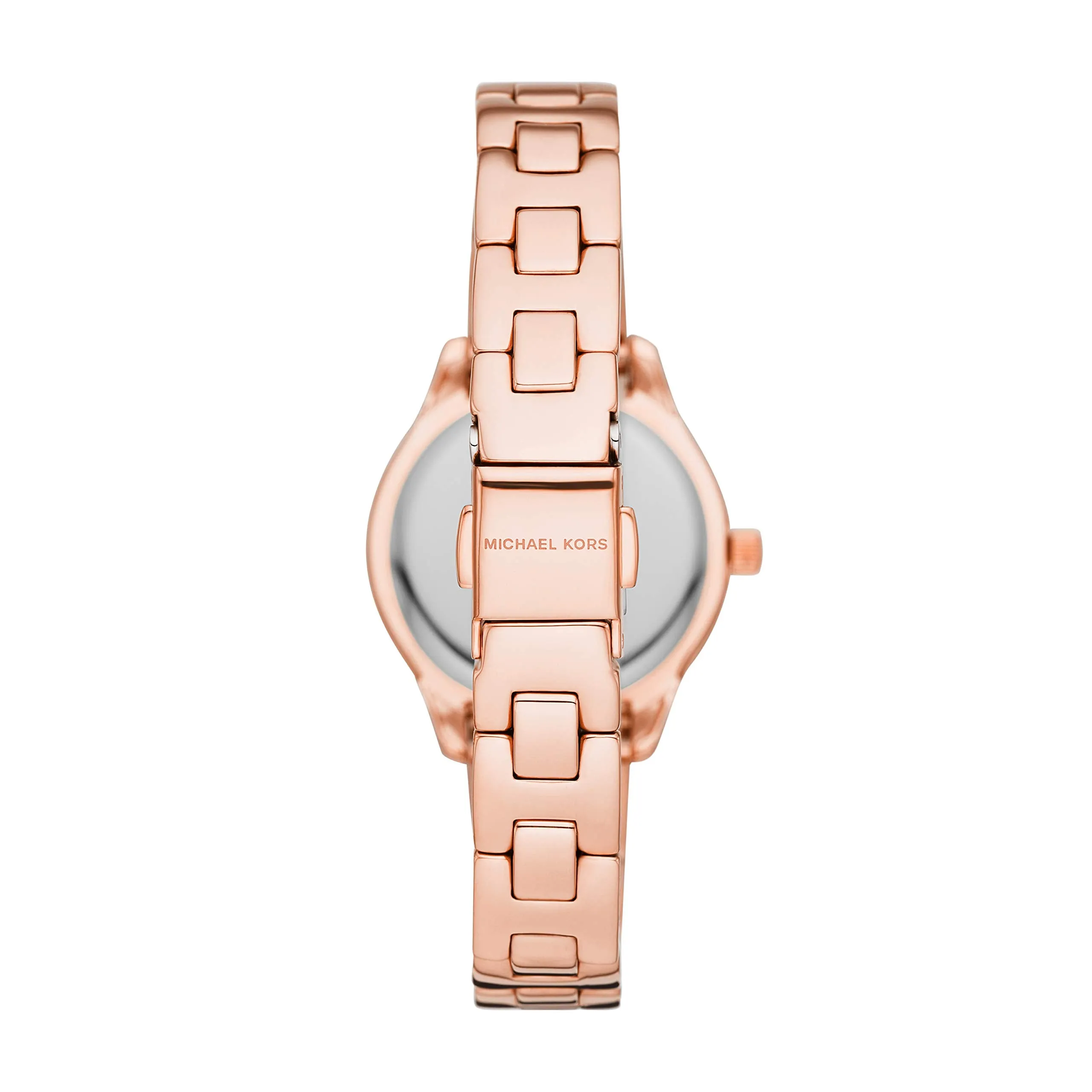 Michael Kors Women's Quartz Watch with Stainless Steel Strap, Rose Gold, 12 (Model: MK4558)