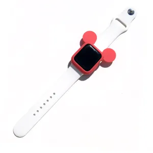 Mickey Silicone Watch Case - Red