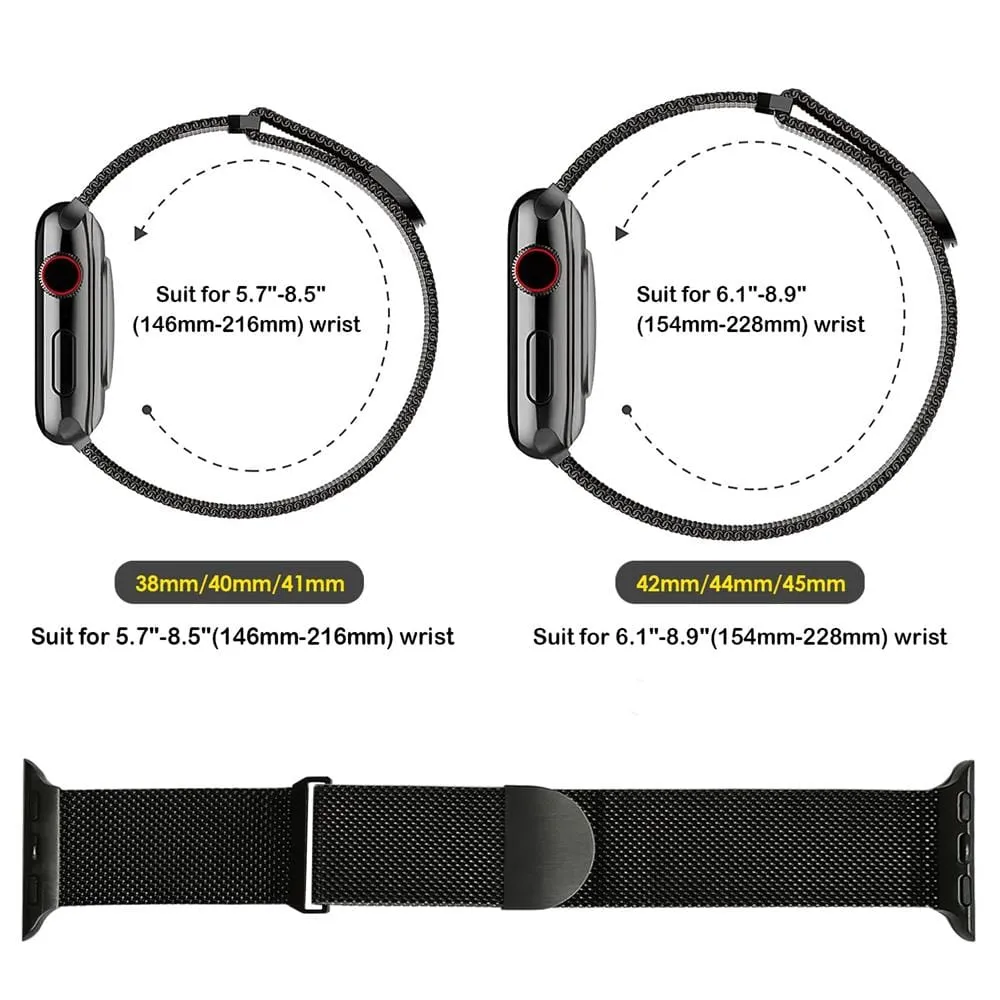 Milanese Loop Stainless Steel Watch Band