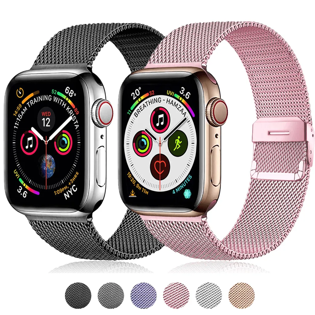 Milanese Stainless Steel Watch Band