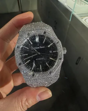 MOISSANITE AP WATCH | AUDEMARS PIGUET ROYALOAK BUSTDOWN W 260