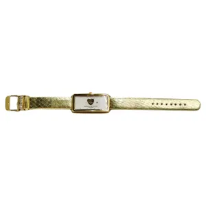 Moschino 1980s Gold Tone Watch