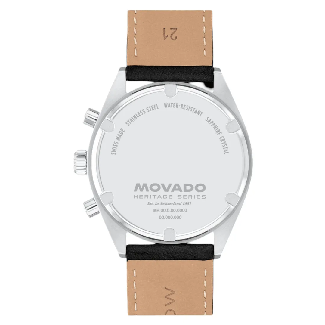 Movado Heritage Series Datron Quartz Men's Watch 3650199