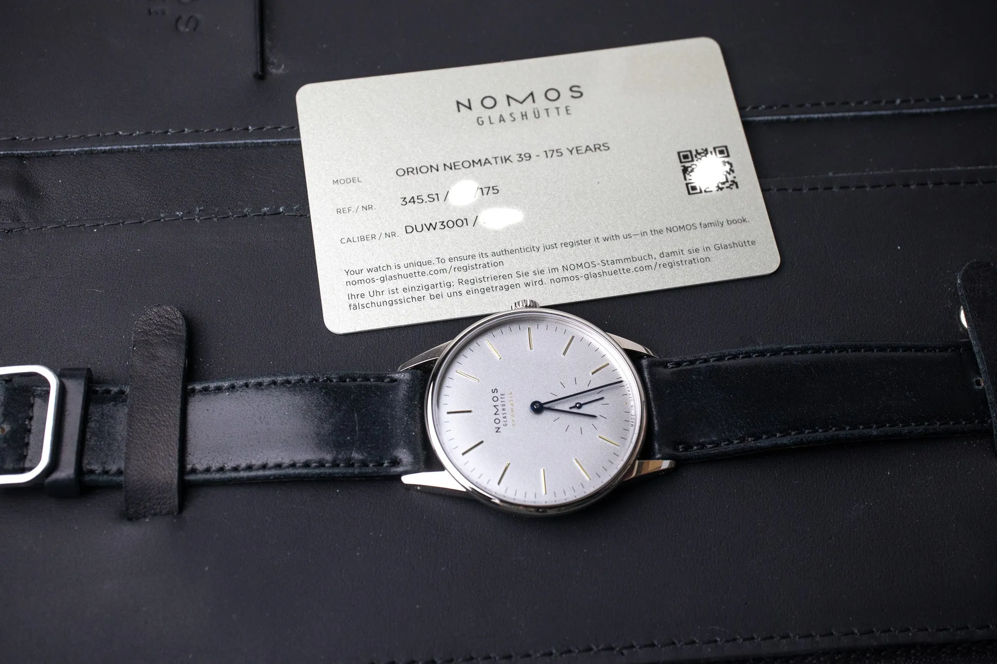Nomos Orion Neomatik 39 - 175 Years 345.S1