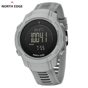 North Edge VERTICO Men's Outdoor Watch | Carbon Fiber Case, Altitude, Barometer, Compass Features