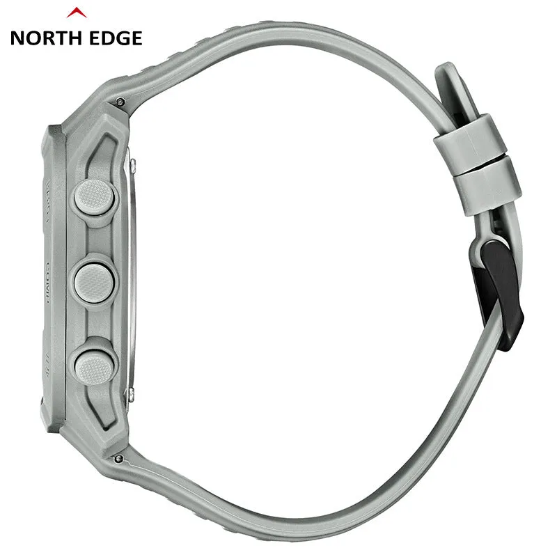 North Edge VERTICO Men's Outdoor Watch | Carbon Fiber Case, Altitude, Barometer, Compass Features