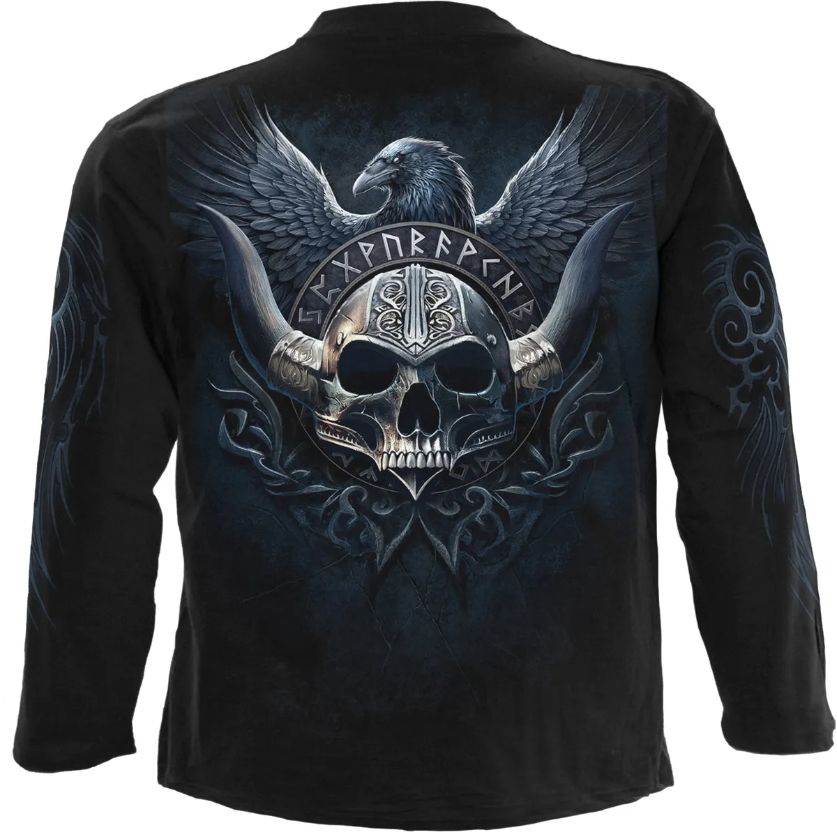 ODIN'S WARRIOR - Longsleeve T-Shirt Black