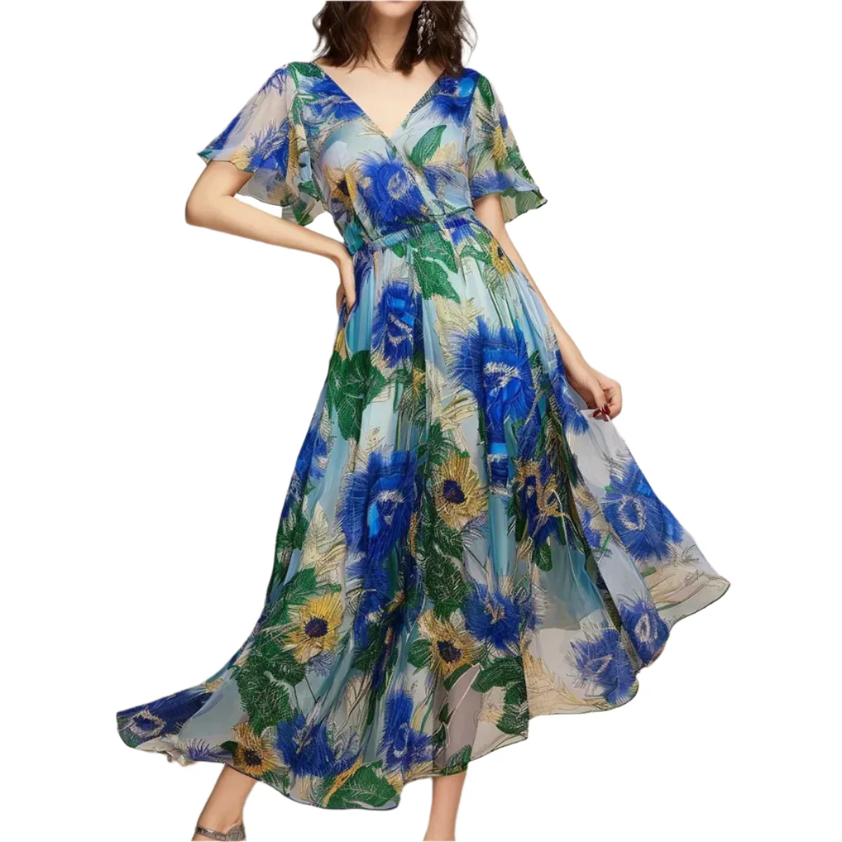 Olivia –Romantic Floral Women’s Dress