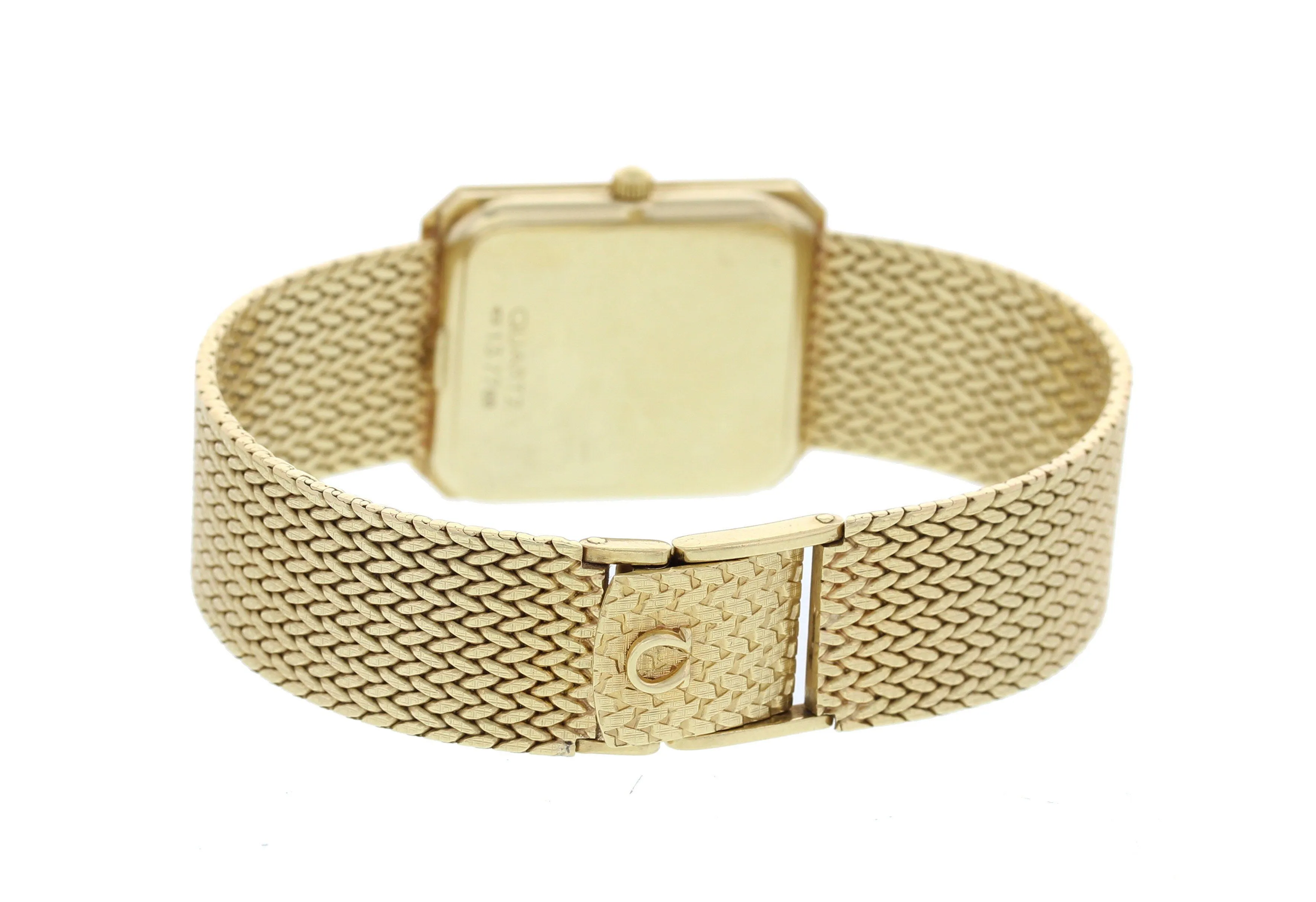 Omega 14K Yellow Gold & Diamonds