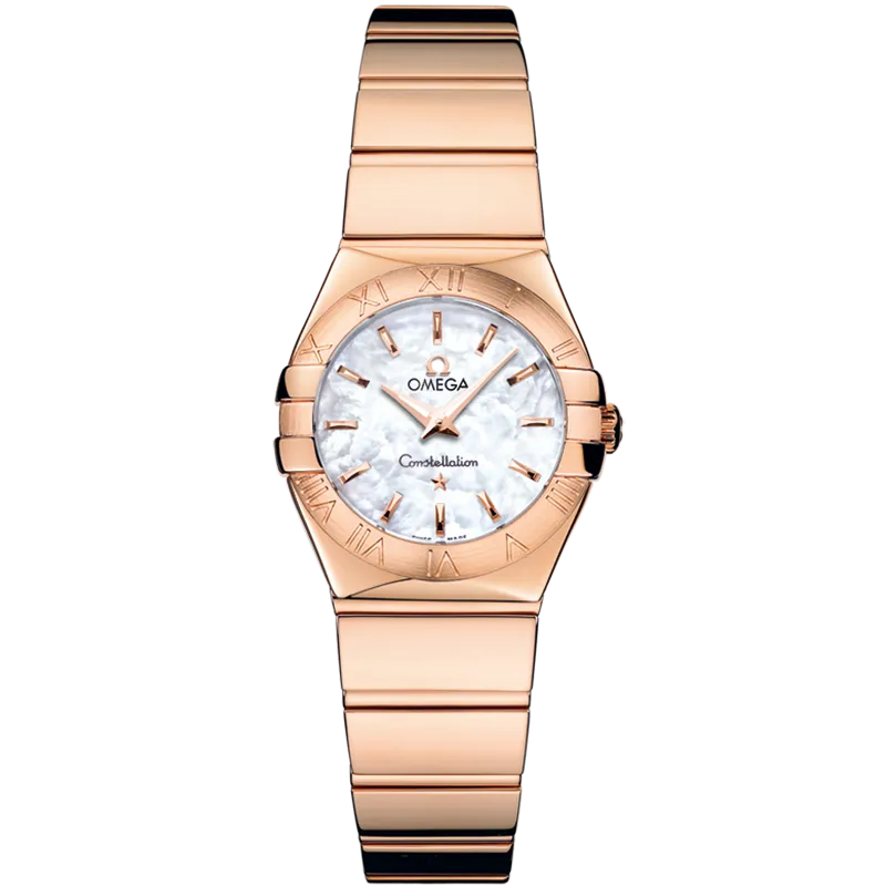 Omega Constellation 24 mm, red gold on red gold