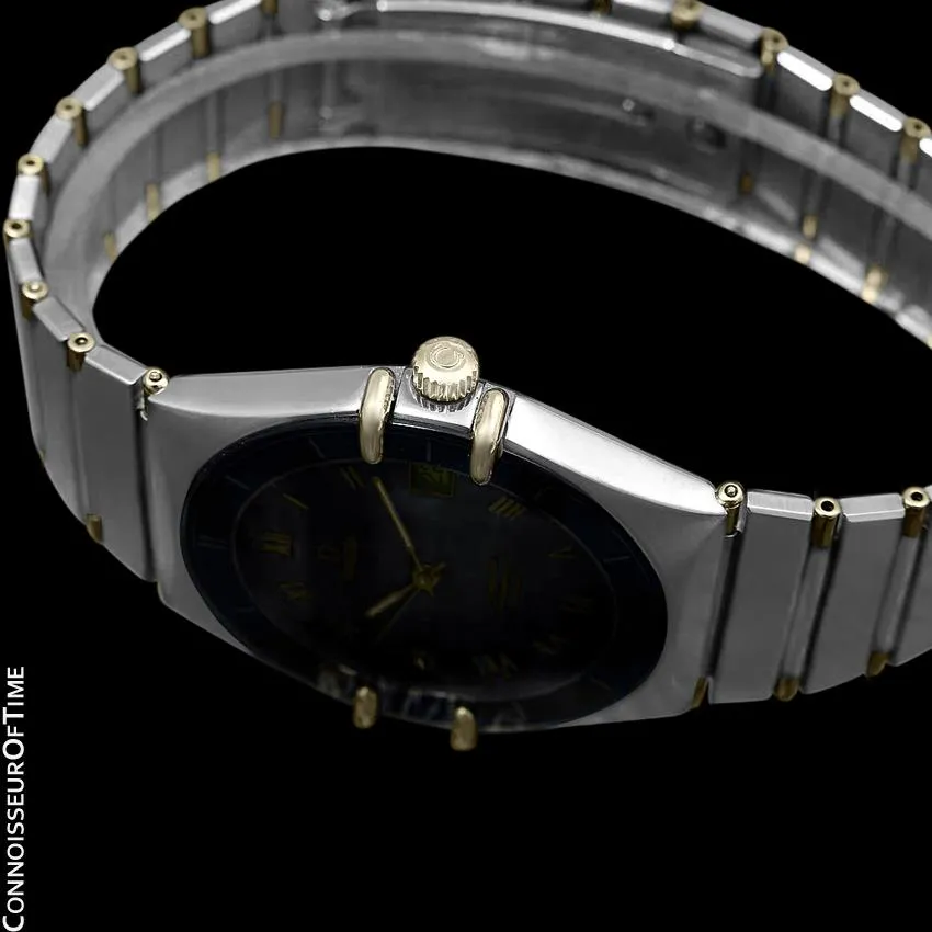 Omega Constellation Mens Large Chronometer Watch, Automatic, Stainless Steel & 18K Gold - The Original Manhattan