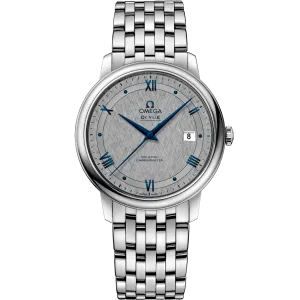 Omega De Ville Prestige 39.5 mm, steel on steel