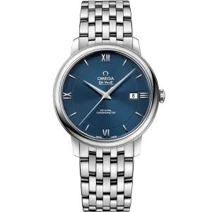 Omega De Ville Prestige 39.5 mm, steel on steel