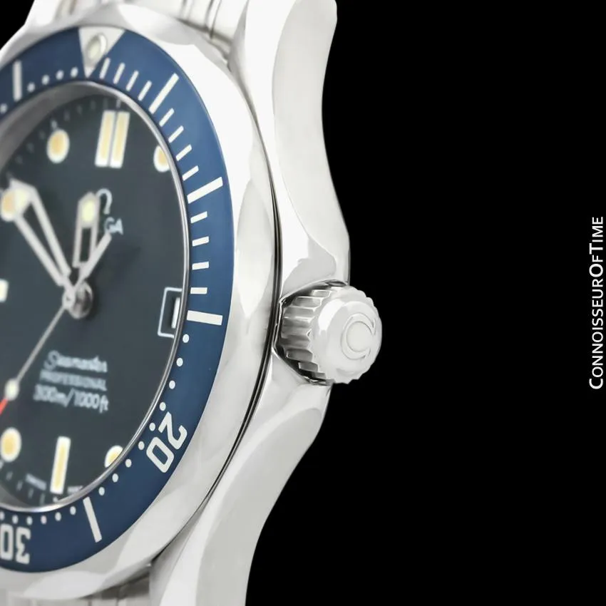 Omega James Bond Seamaster Midsize 300M Professional Diver, Stainless Steel - 2561.80.00 - Boxes and Papers