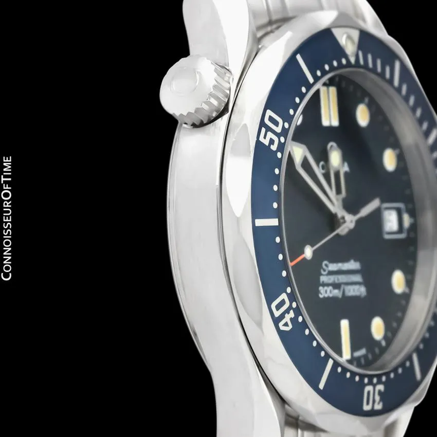 Omega James Bond Seamaster Midsize 300M Professional Diver, Stainless Steel - 2561.80.00 - Boxes and Papers