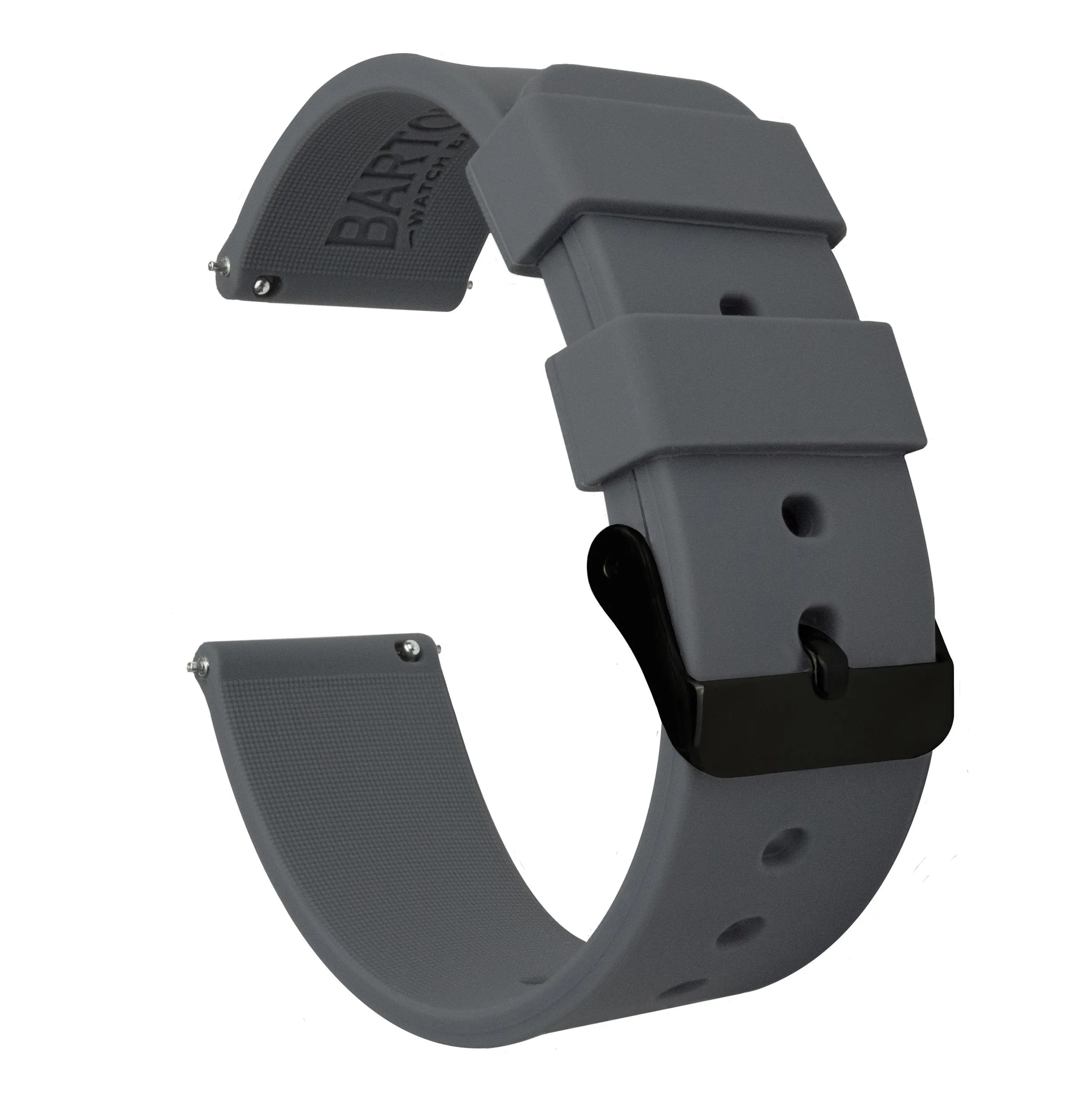 Omega Moonswatch Silicone Smokey Grey Watch Band