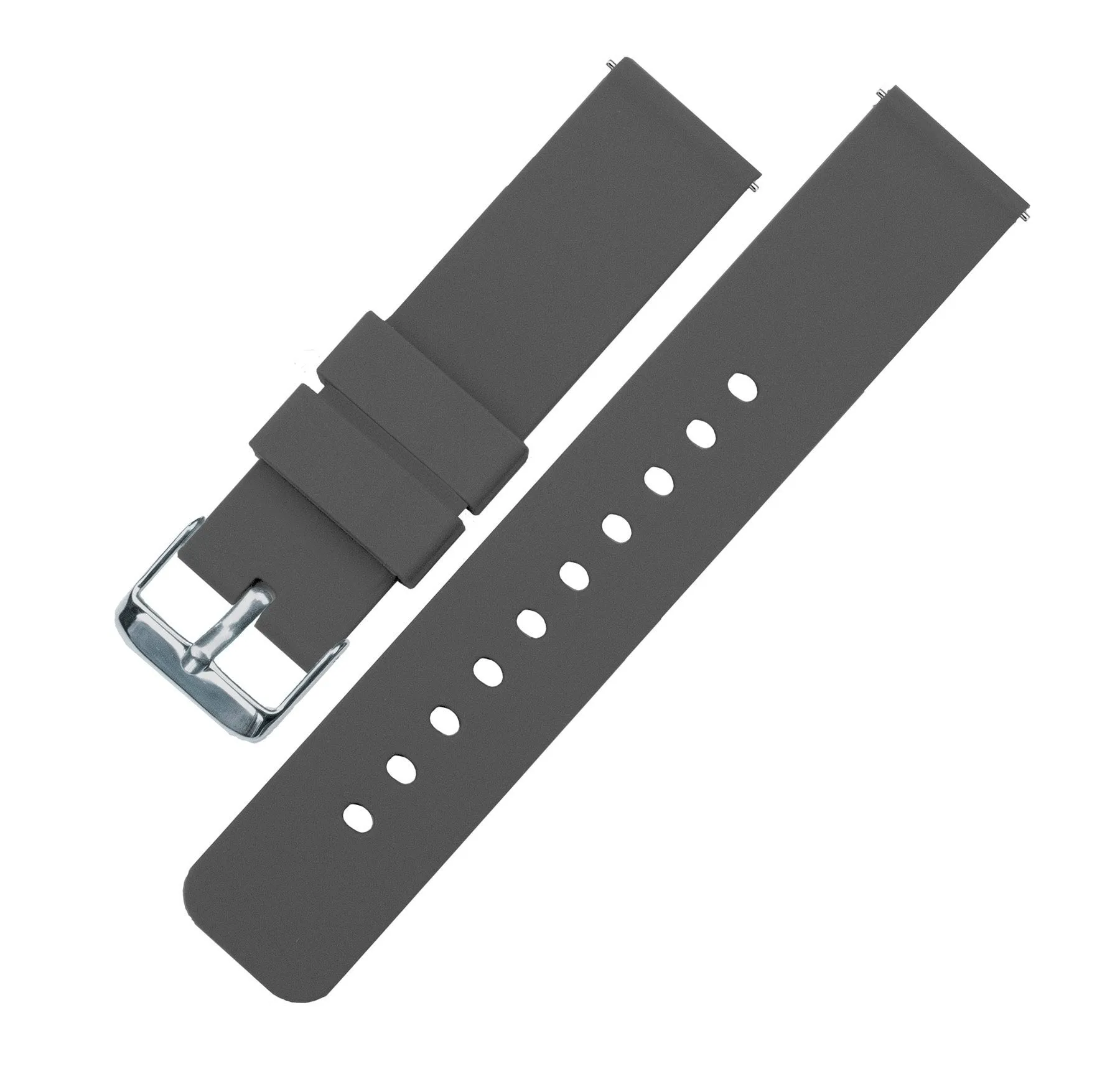Omega Moonswatch Silicone Smokey Grey Watch Band