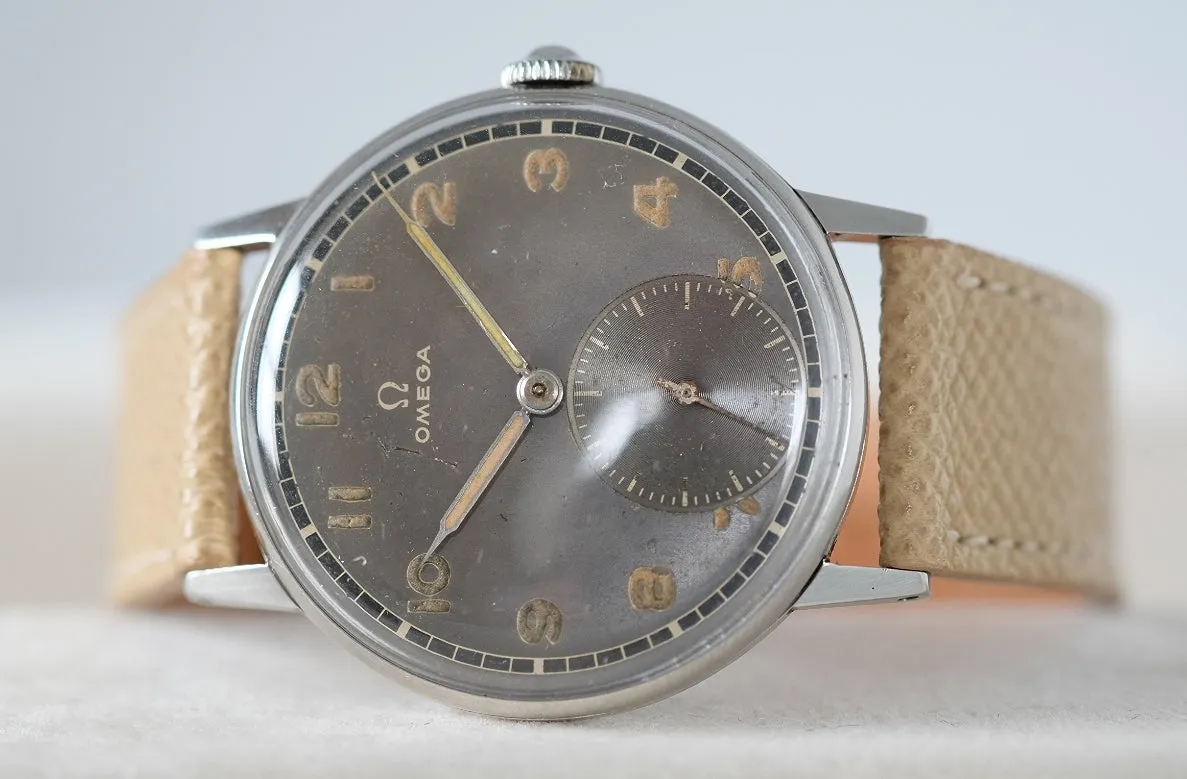 Omega Oversized Calatrava with Radium Dial