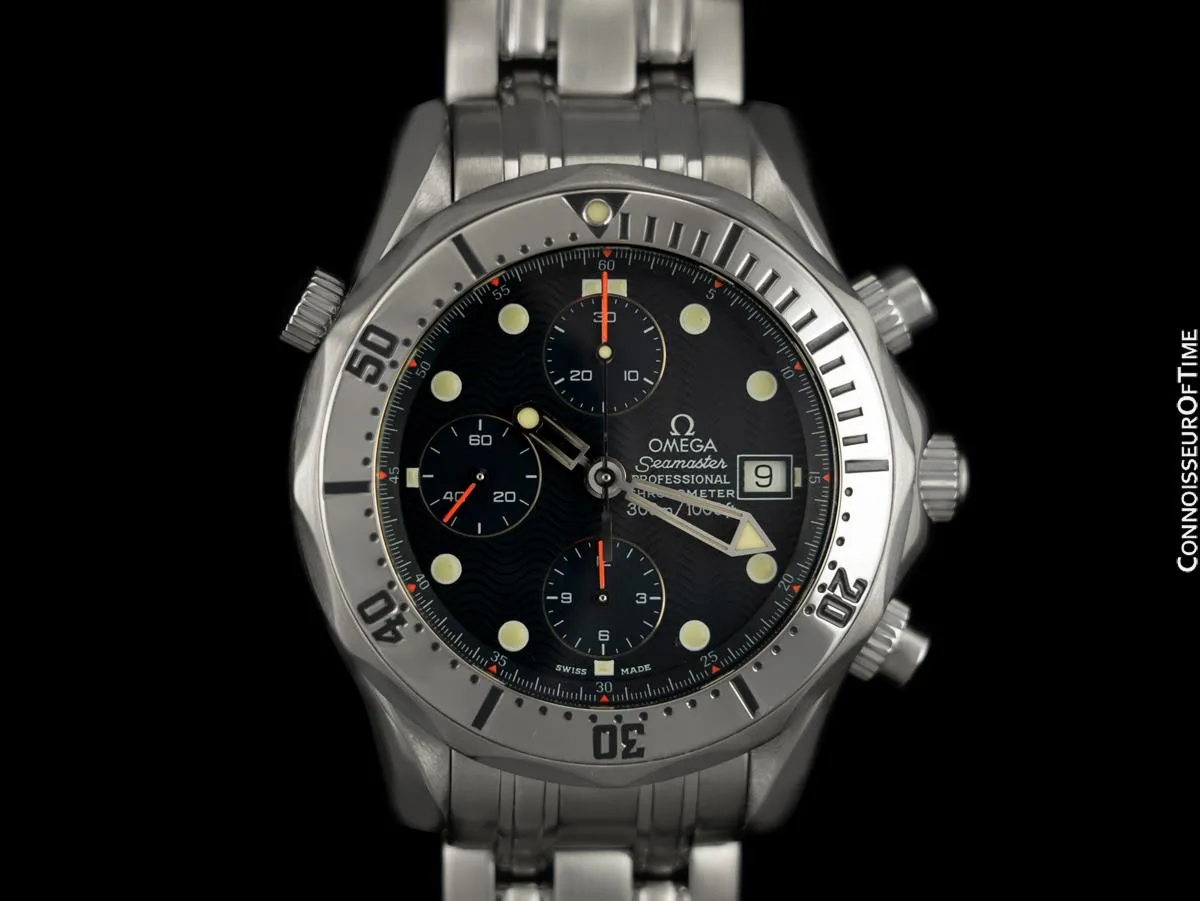Omega Seamaster 300M Automatic Divers Ref. 2598.80 Chronograph Watch - Stainless Steel