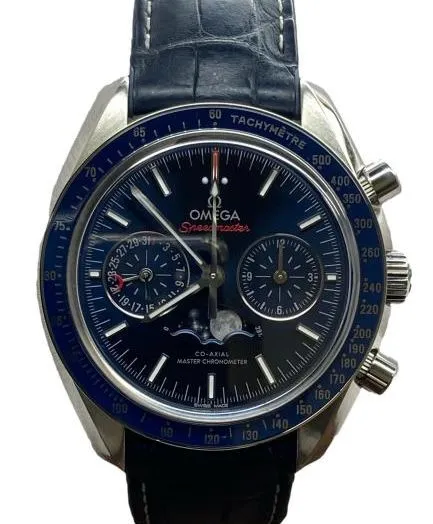 Omega Speedmaster Moonphase 304.33.44.52.03.001 Blue Dial Automatic Men's Watch