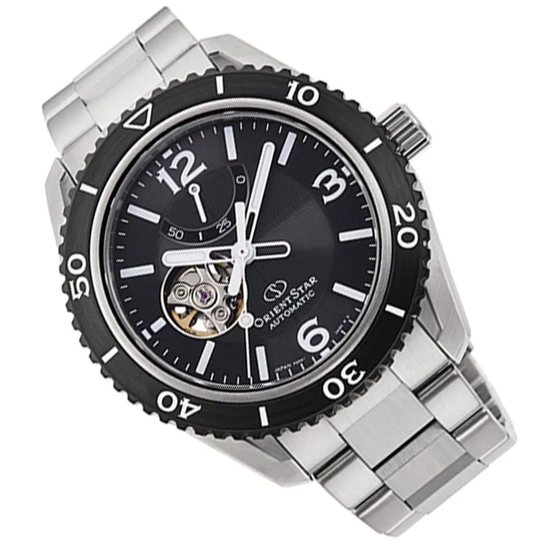 Orient Star RE-AT0101B RE-AT0101B00B Black Dial Stainless Steel Watch