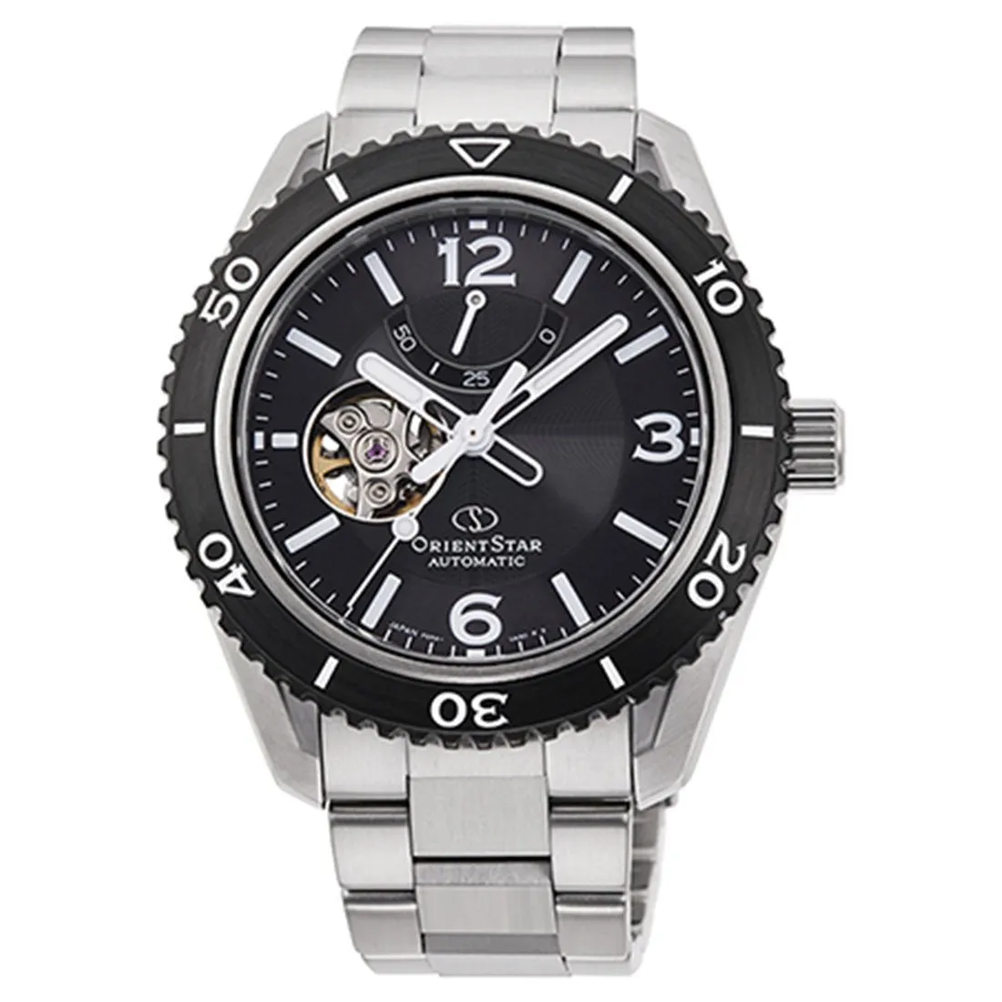 Orient Star RE-AT0101B RE-AT0101B00B Black Dial Stainless Steel Watch