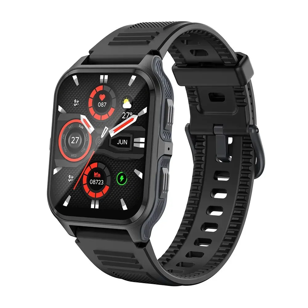 Outdoor Military Men Bluetooth Call IP68 Waterproof Fitness  Smart Watch