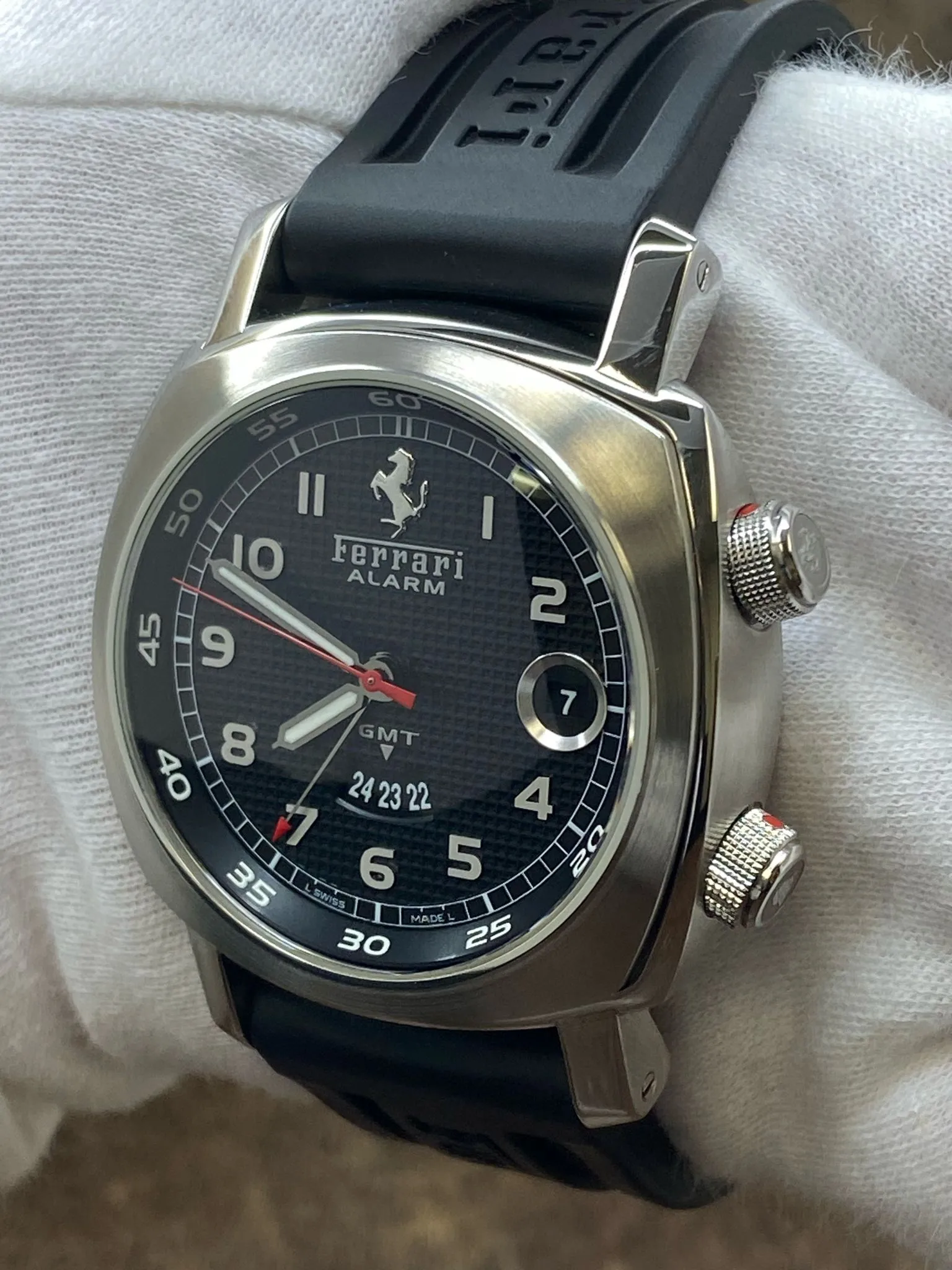 Panerai Ferrari Granturismo GMT FER00017 Black Dial Automatic Men's Watch