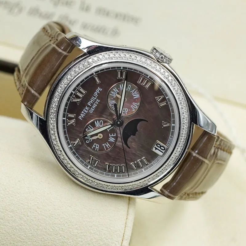 Patek Philippe Complications 4936G-001 Annual 18k White Gold 37mm B&P '08