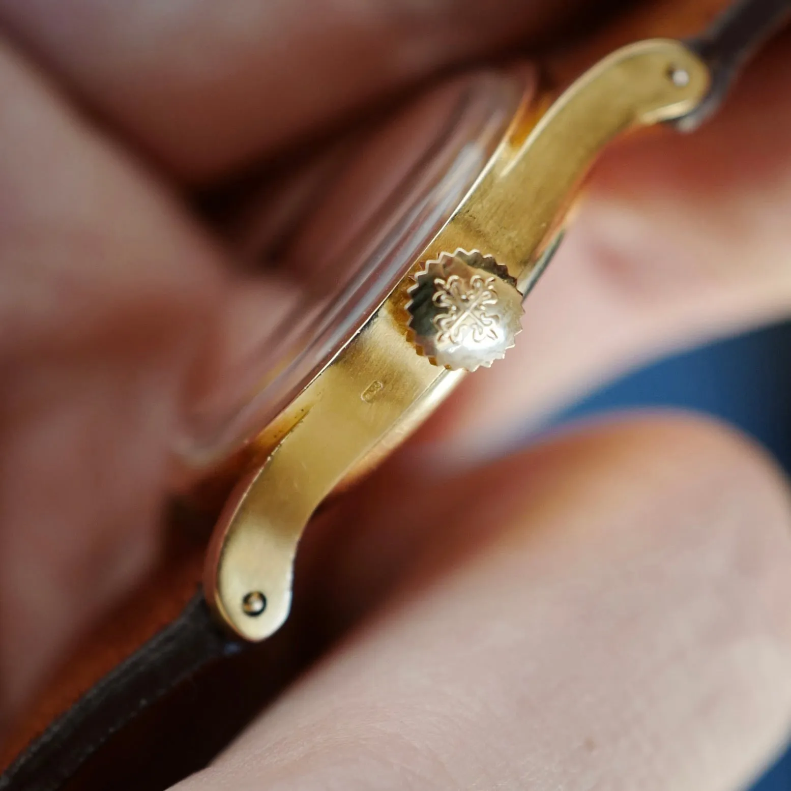 Patek Philippe Rose Gold Calatrava Ref. 1594 retailed by Freccero