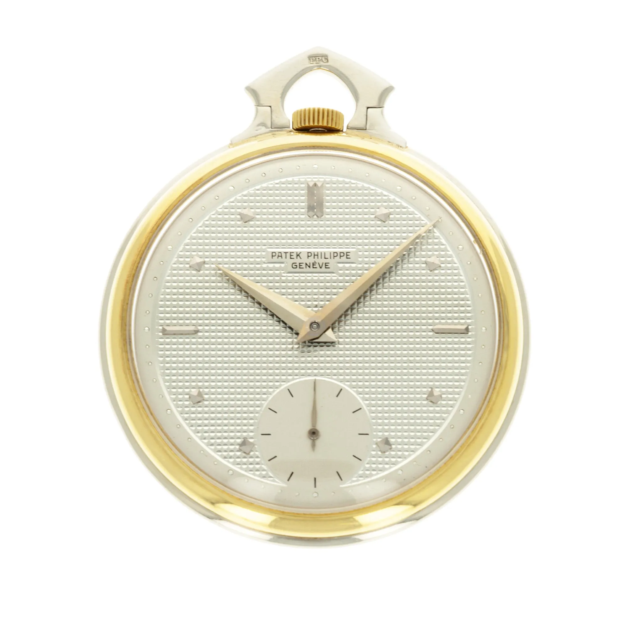 Patek Philippe White & Yellow Gold Pocket Watch
