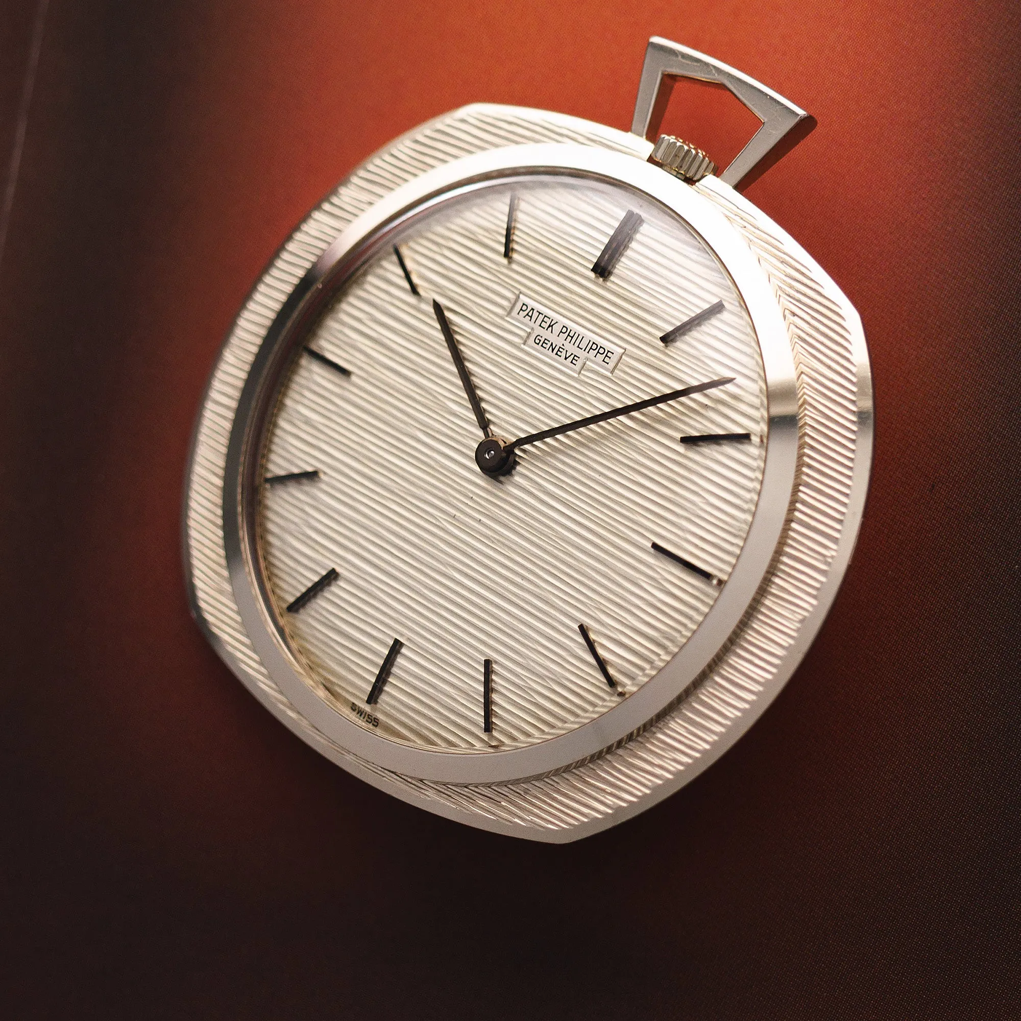 Patek Philippe White Gold Futuriste Pocket Watch by Gilbert Albert Ref. 798