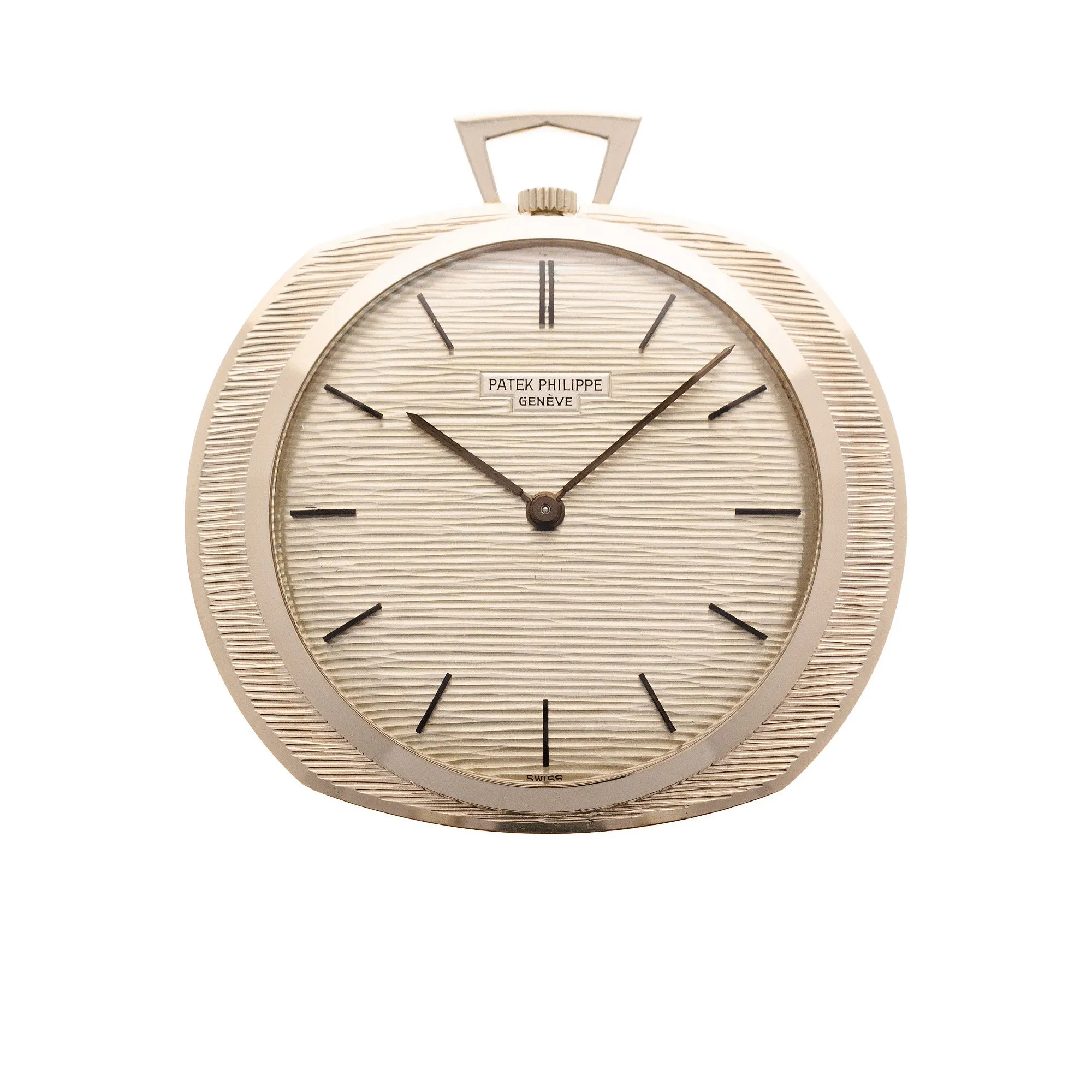 Patek Philippe White Gold Futuriste Pocket Watch by Gilbert Albert Ref. 798