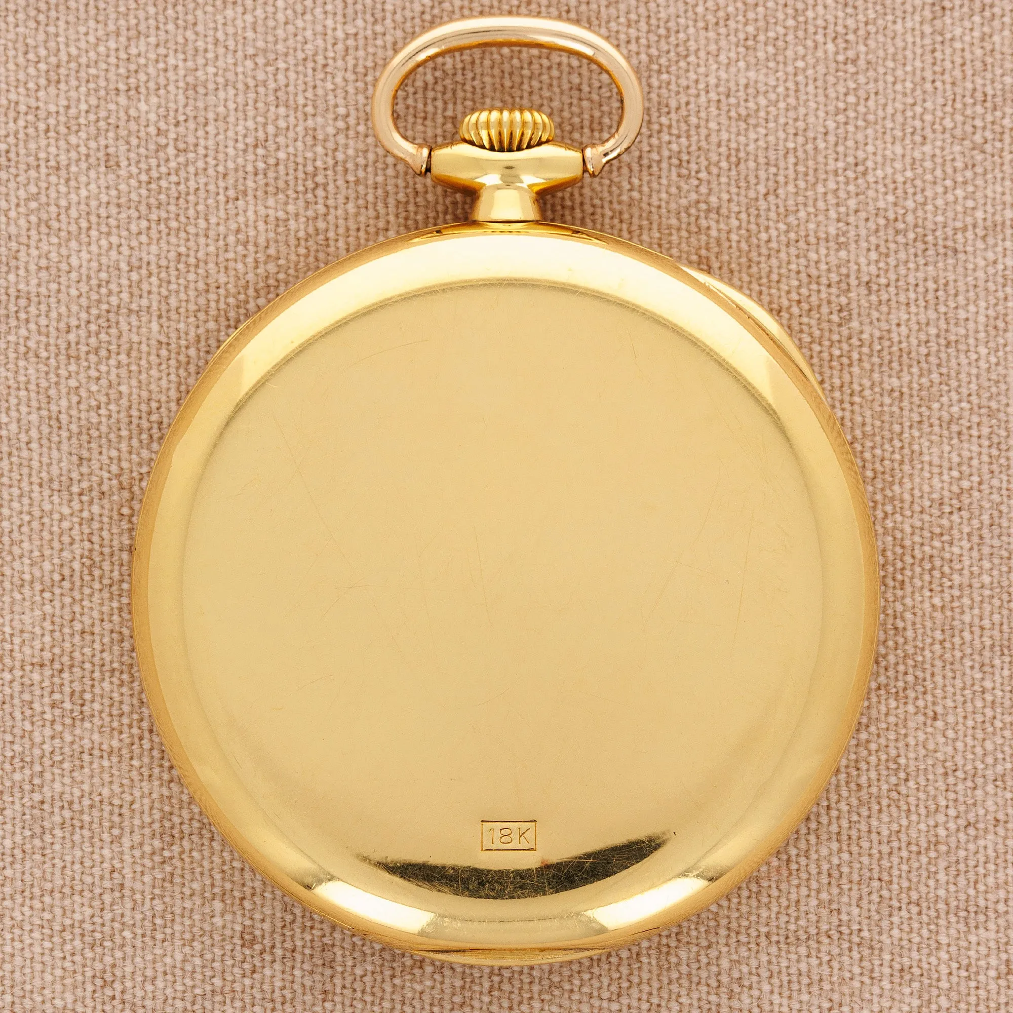 Patek Philippe Yellow Gold Pocket Watch Ref. 652 Retailed by Tiffany & Co.