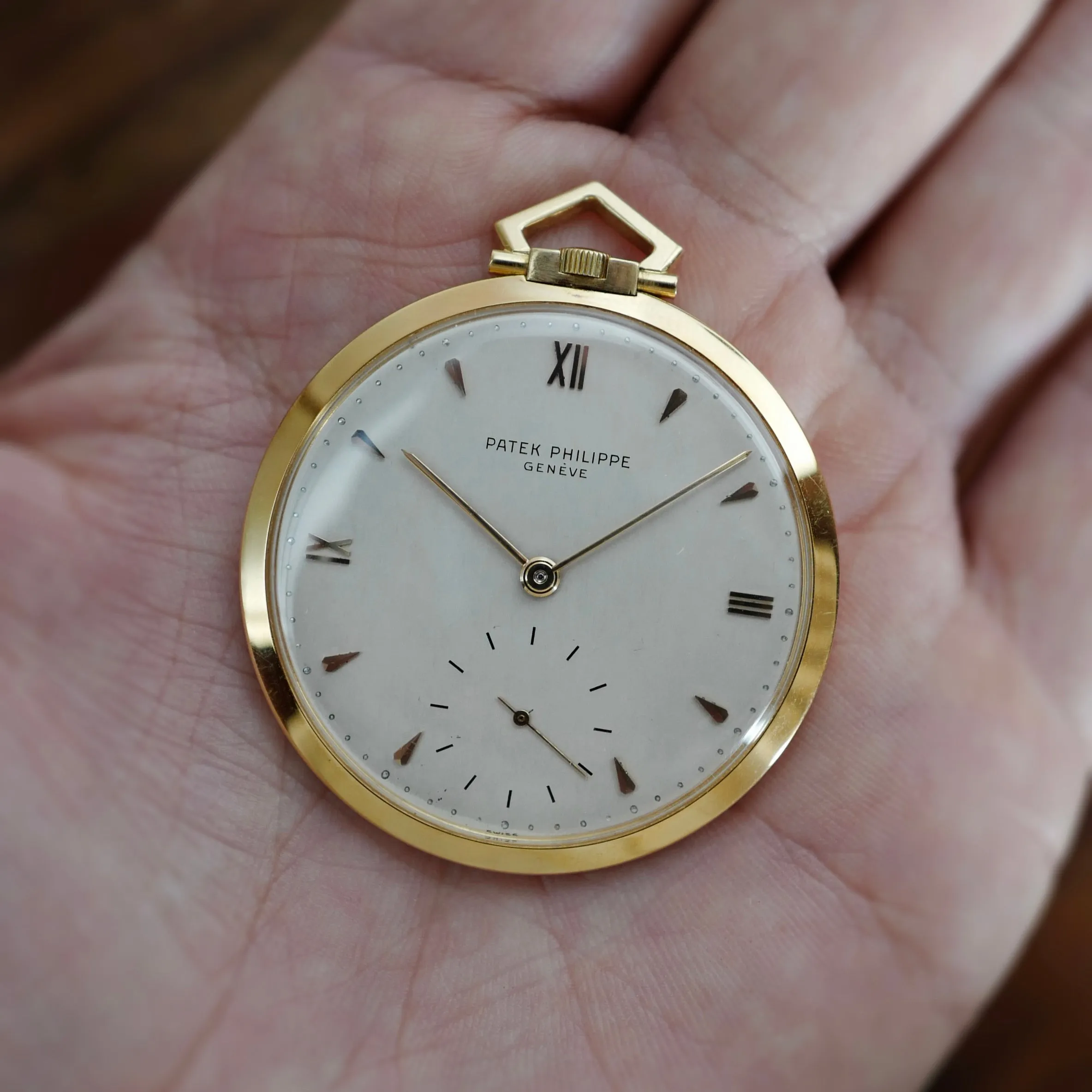 Patek Philippe Yellow Gold Pocket Watch Ref. 763