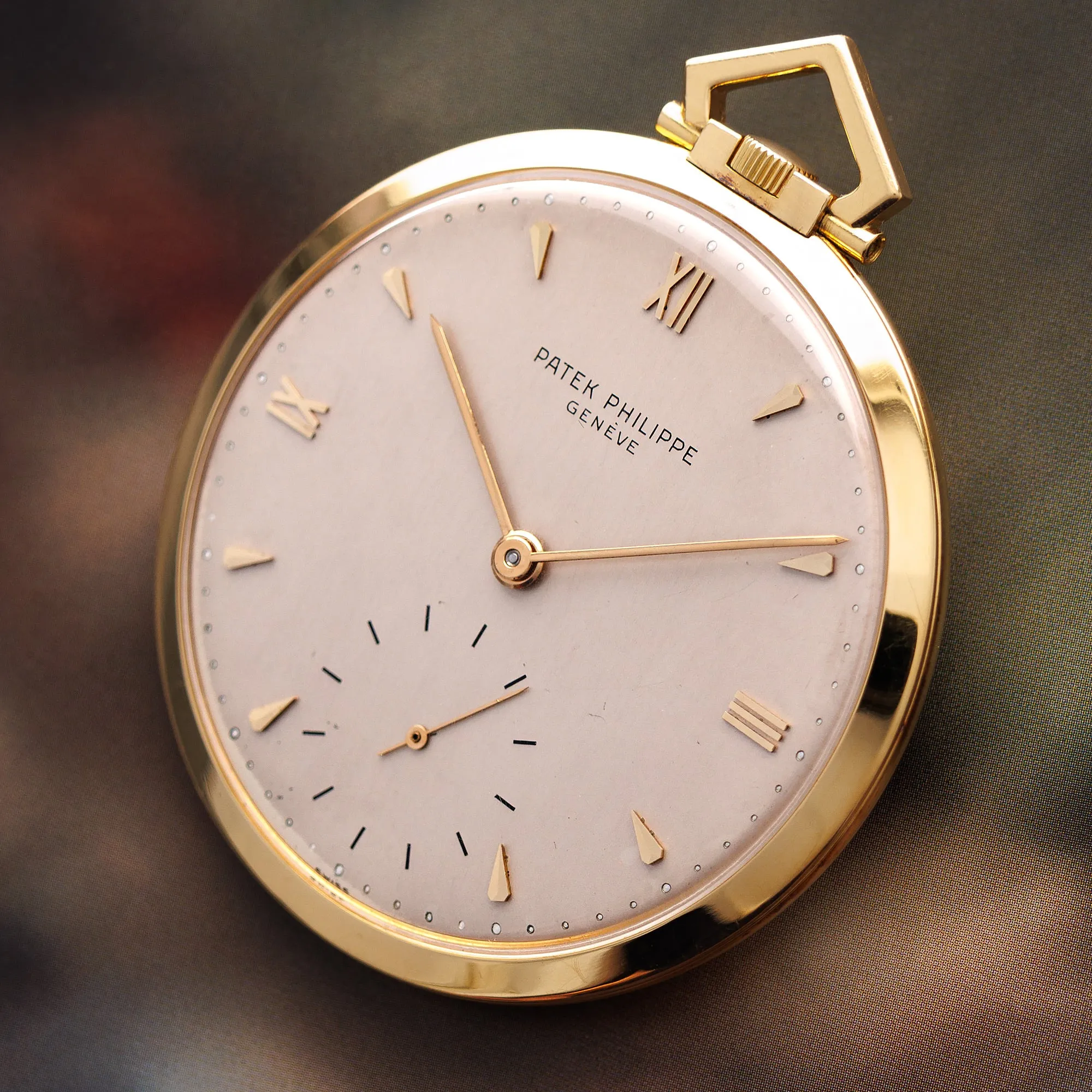 Patek Philippe Yellow Gold Pocket Watch Ref. 763