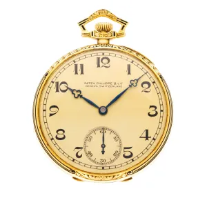 Patek Philippe Yellow Gold Pocket Watch