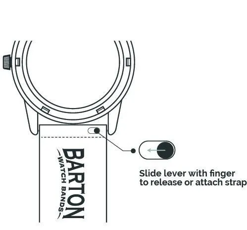 Pebble Smart Watch Black Canvas Watch Band