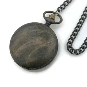 Pocket Watch with Cover, Multicolor Dial