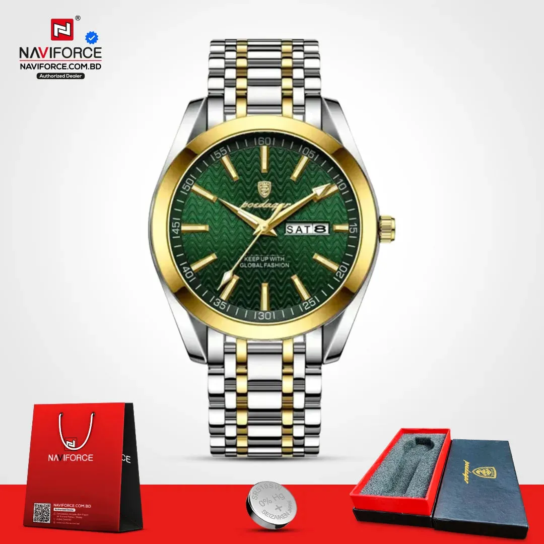 Poedagar 962 - Sliver Gold Green