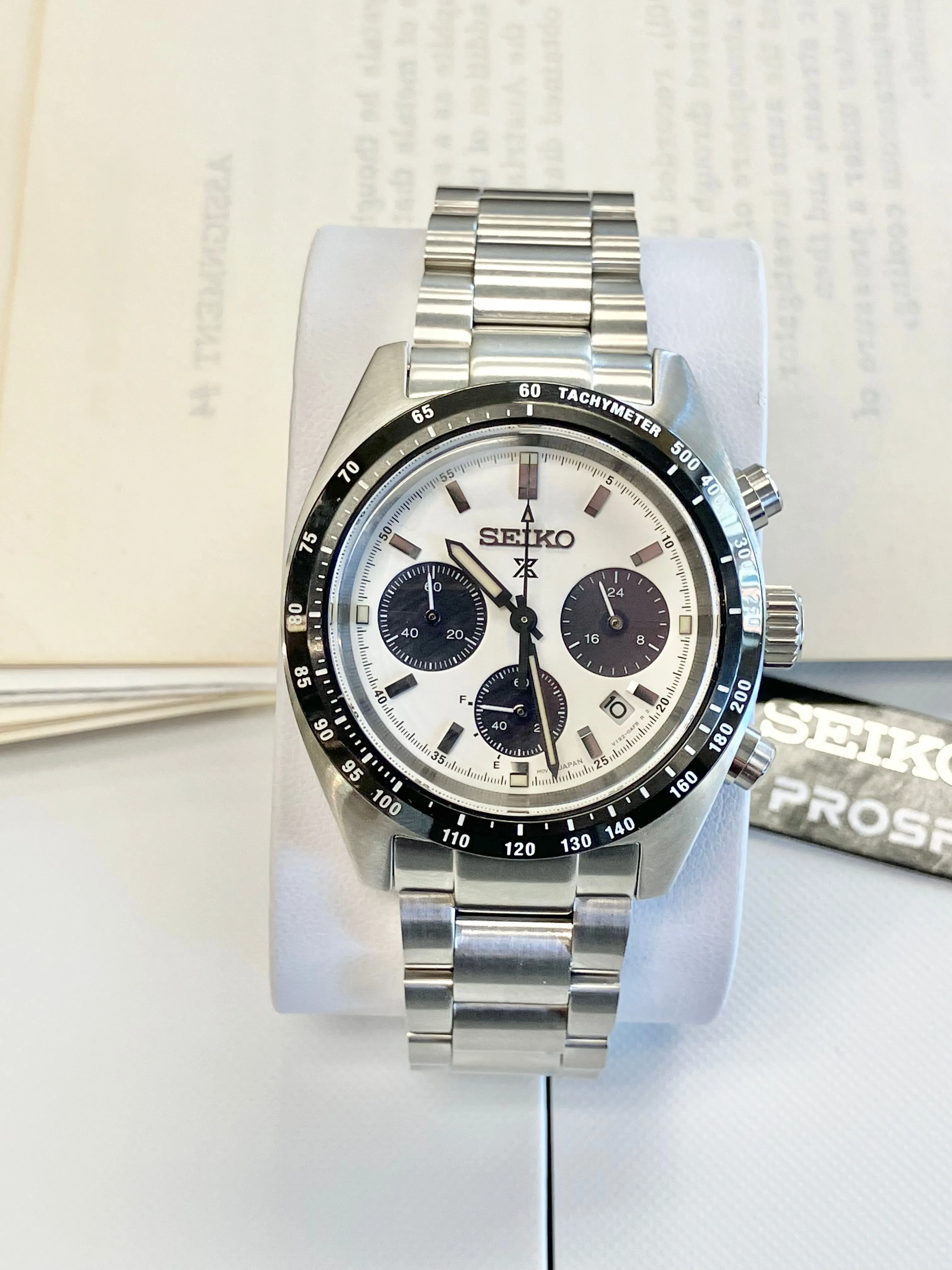 Prospex Speedtimer Solar Chronograph