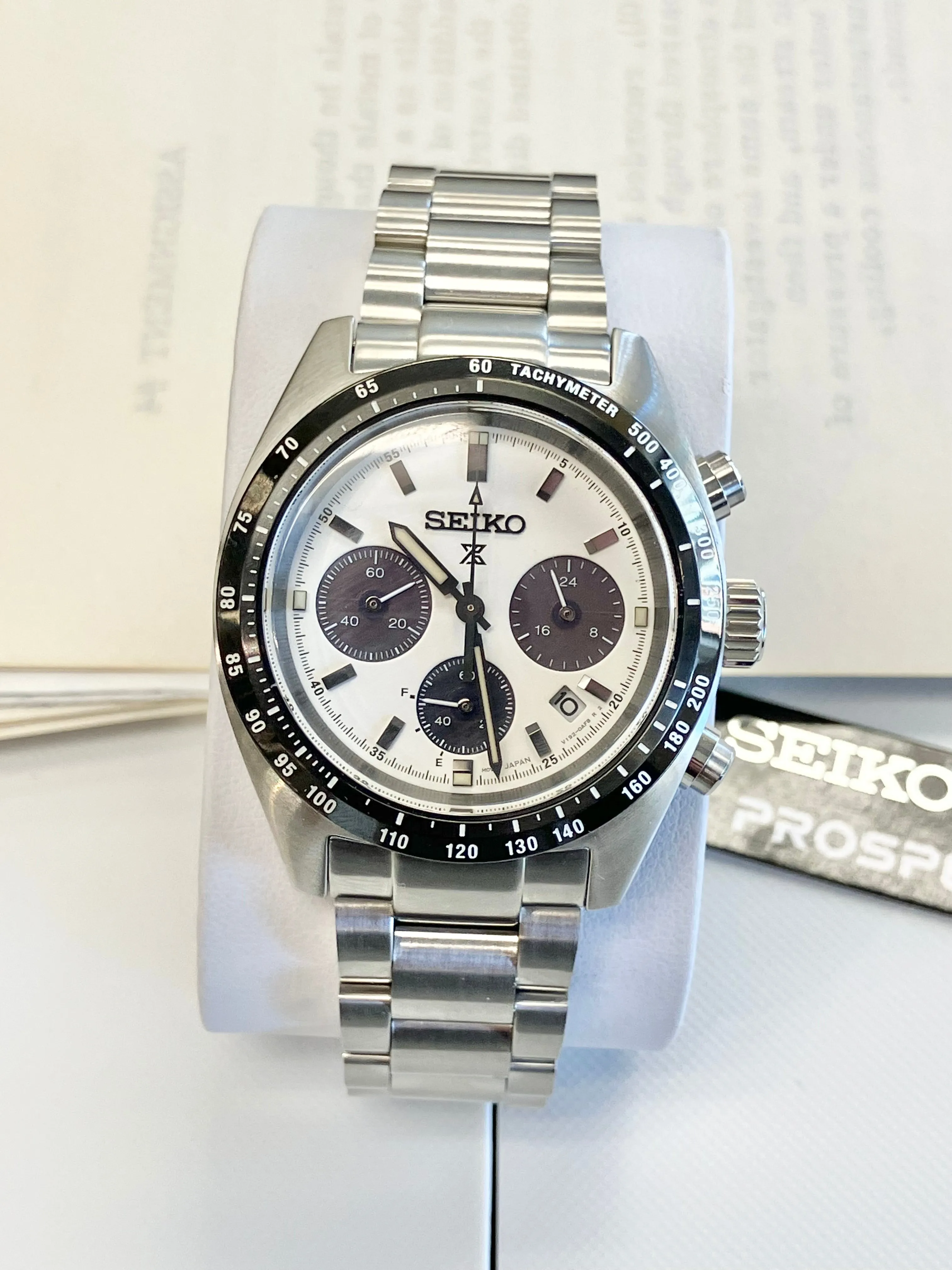 Prospex Speedtimer Solar Chronograph