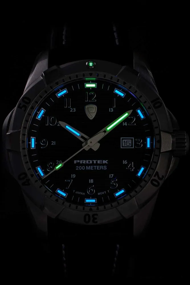Protek 2000 Series Ultimate All Terrain Military Watch, Steel, Sapphire & Tritium, model 2003