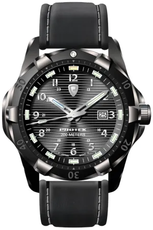 Protek 2000 Series Ultimate All Terrain Military Watch, Steel, Sapphire and Tritium, model 2002