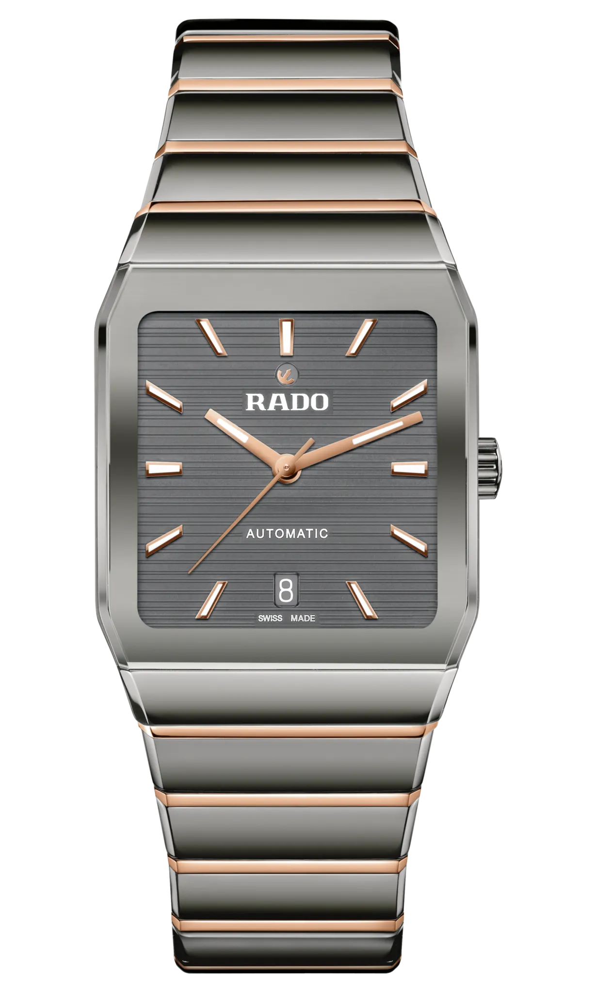 Rado Anatom Automatic Plasma High-Tech Grey Ceramic, Stainless steel / RG PVD