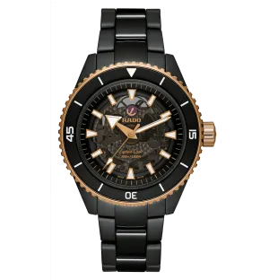 RADO Captain Cook High-Tech Ceramic 43mm Rose Gold Men's Watch R32127162