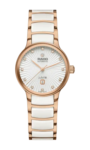 RADO Centrix Automatic Diamonds 30.5mm Rose Gold-White Women's Watch R30019744