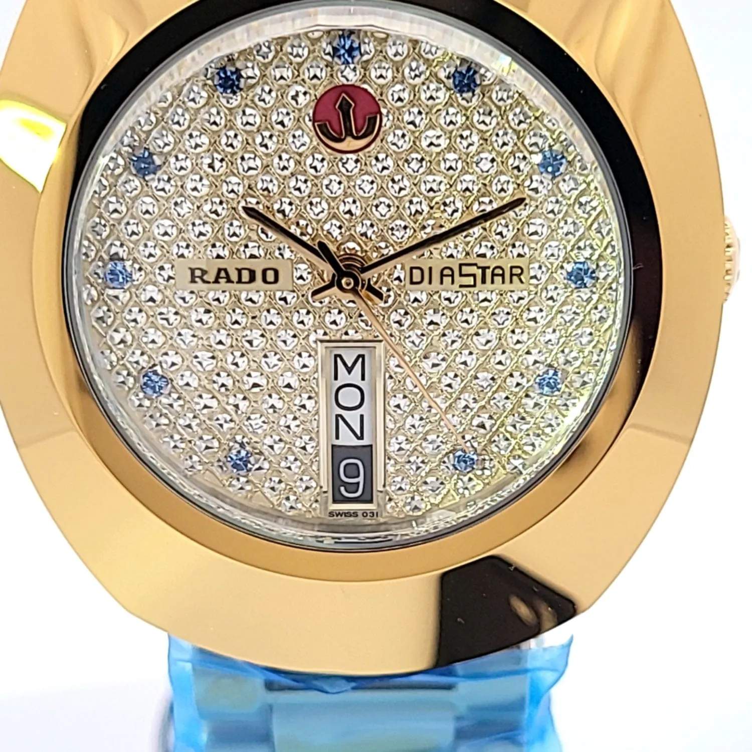 RADO DiaStar Original Automatic 35mm Stone Dial Yellow Gold Men's Watch R12413314
