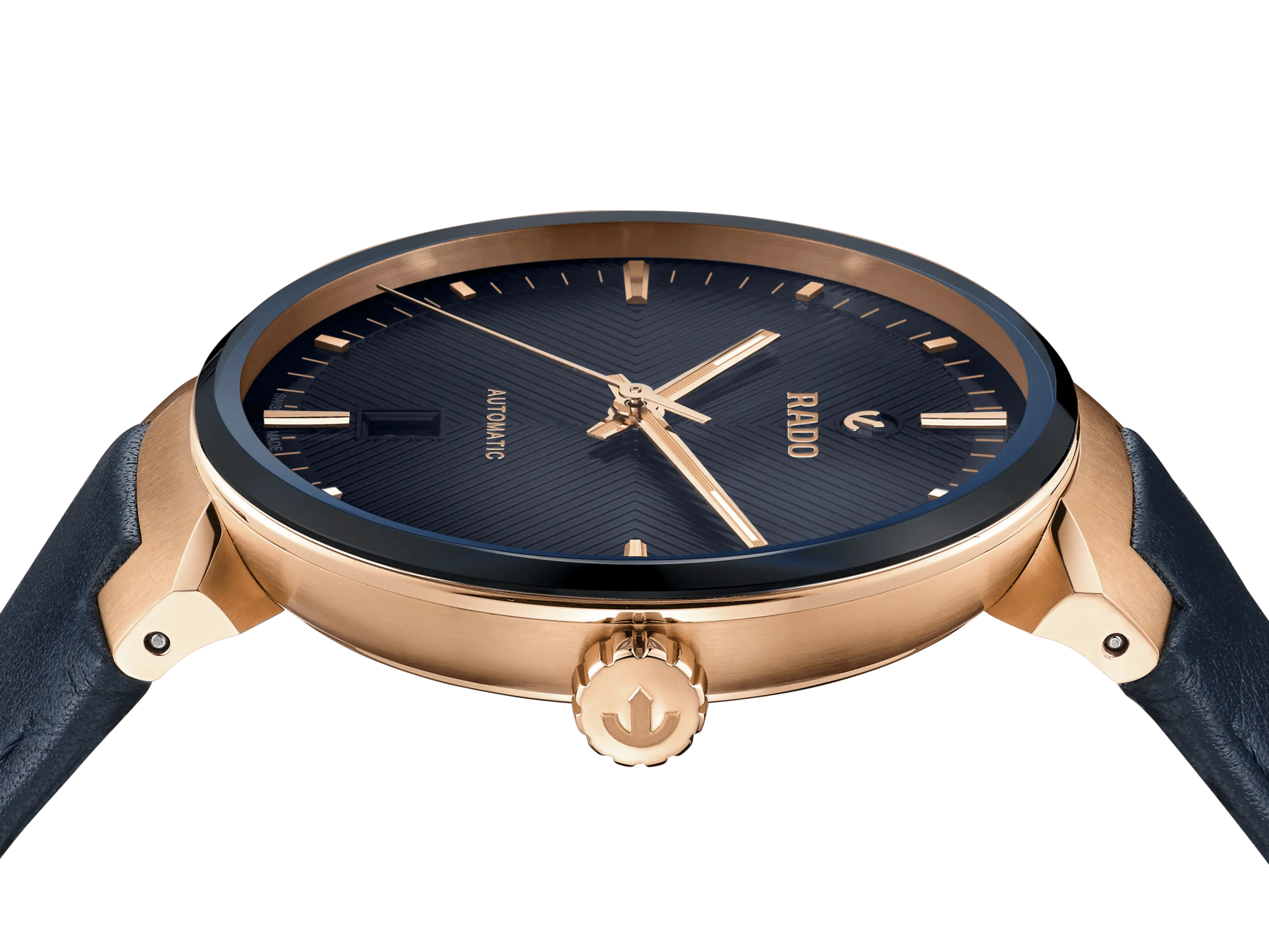 RADO Florence Automatic 39mm Blue-Rose Gold Men's Watch R48905205