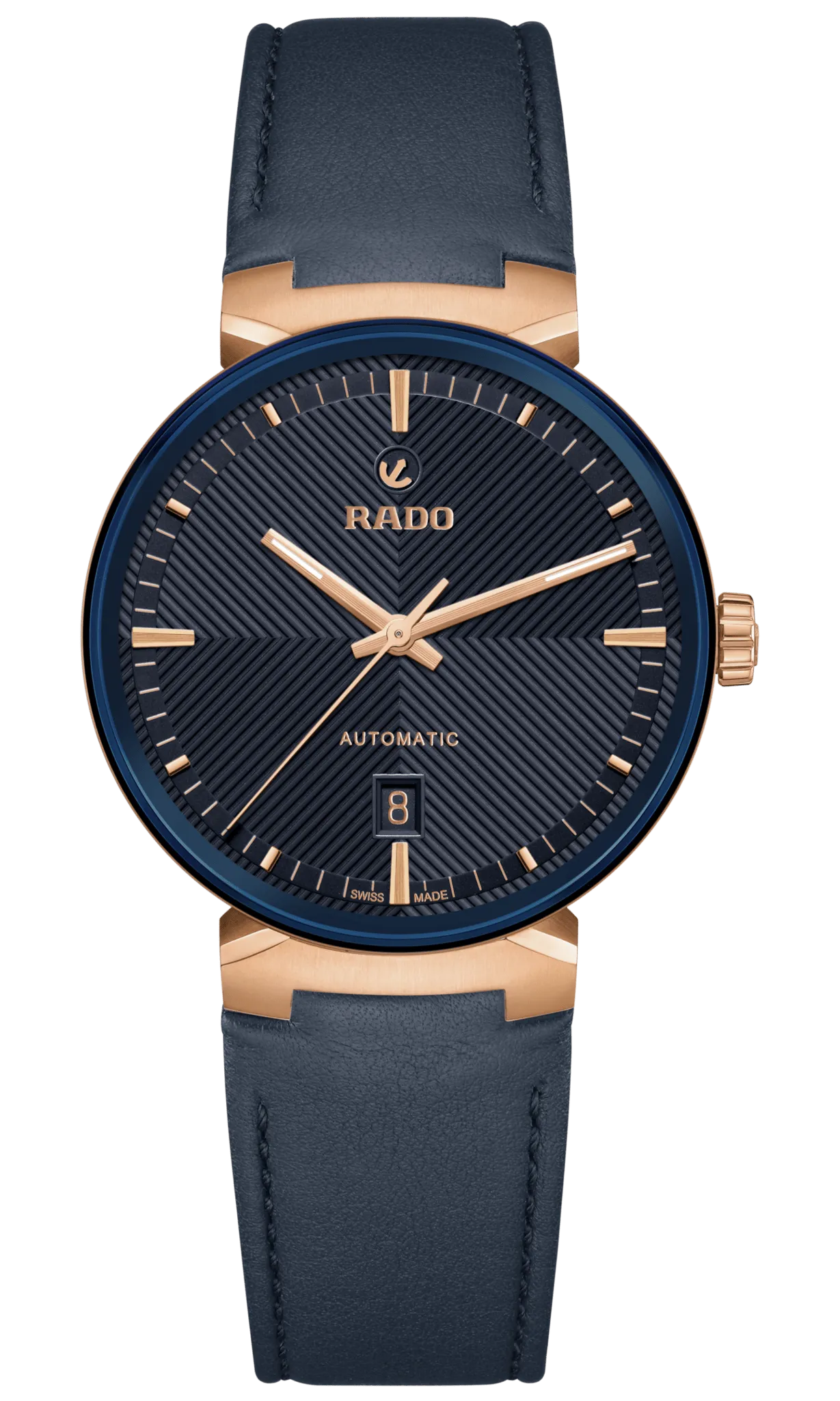 RADO Florence Automatic 39mm Blue-Rose Gold Men's Watch R48905205